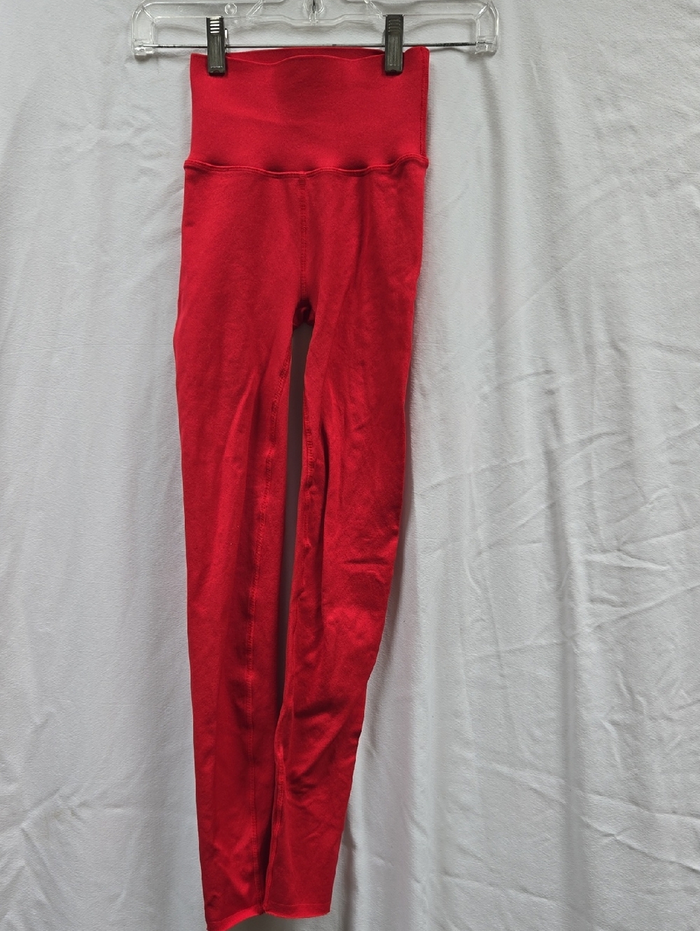 Fabletics SculptKnit Bright Red Activewear Panel